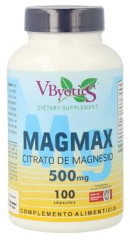 Magmax Magnesium Citrate 500 mg 100 Capsules