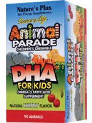 DHA Animal Parade DHA Vitamin Supplement - 90 Chewable Capsules