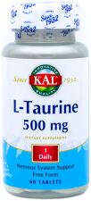 L-Taurine 500 mg 60 Capsules