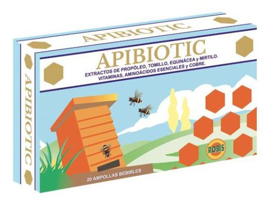 Apibiotic 20 Ampoules