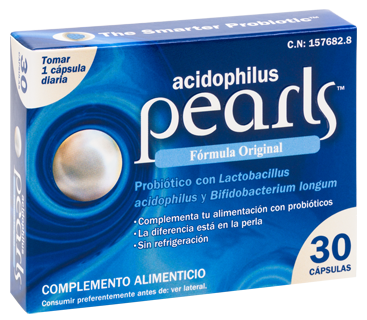 Pearls Acidophilus 30 Capsules