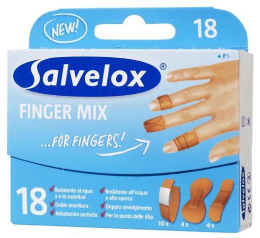 Finger Mixed Dressings Fingers 18 Uds