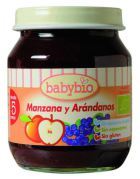 Babybio Potito apple and blueberry 130 Gr