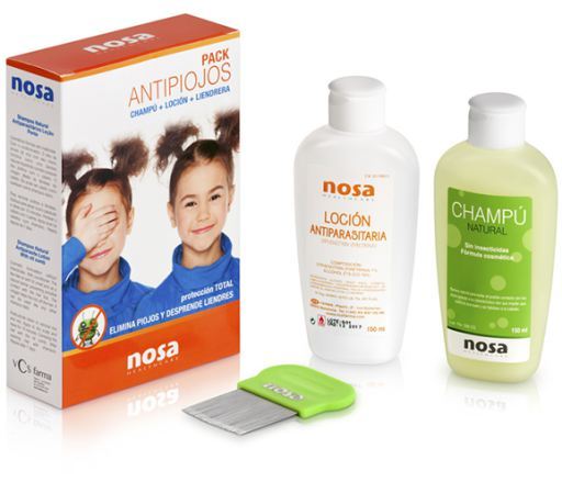 Pack Lice Lotion + Shampoo + Nosa Peine