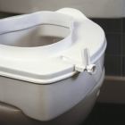 Lift toilet seat 15 Cm. with cap