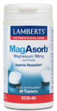 MagAsorb Bioavailable Magnesium 150 mg Tablets