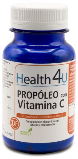 Propóleo con Vitamina C 800 mg 100 Tablets