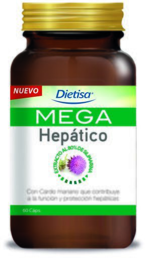 Mega Hepatic 60 Capsules