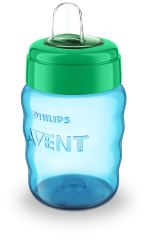 Baby Cup with Soft Mouthpiece Blue 260 ml