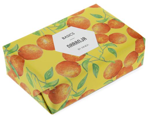 Orange Vegetable Soap 125 gr