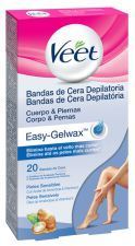 Depilatory Wax Bands 20 Units