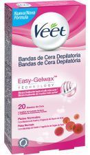 Depilatory Wax Bands 20 Units