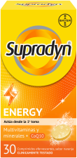 Energy effervescent tablets