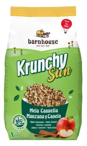 Bio Krunchy Sun Apple Cinnamon 375 gr