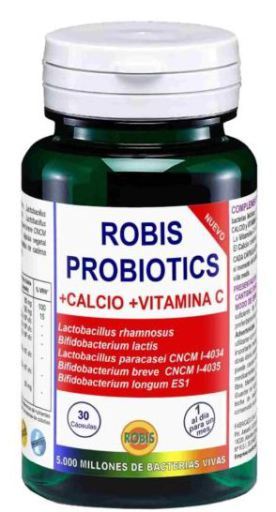 Probiotic + Calcium + Vitamin C 30 Capsules