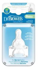 Pack Of 2 Standard Nipples (Grain Flow) Dr. Brown&#39;s