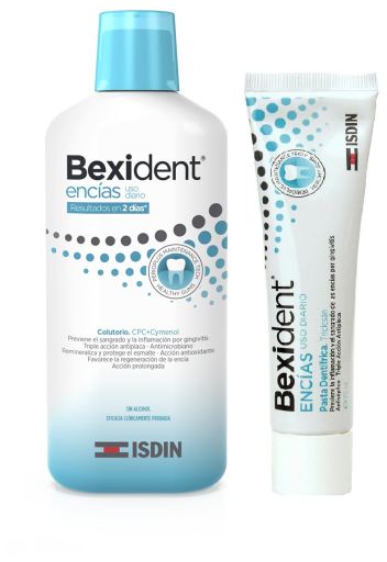 Bexident Gums Mouthwash 500 ml + Bexident Gums Toothpaste 75 ml