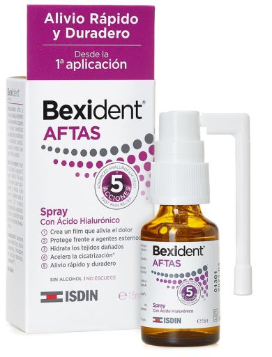 Bexident Canker Sores Mouth Spray 15 ml