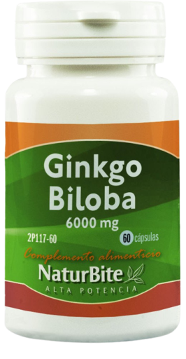 Ginkgo Biloba 6000 mg 60 Tablets