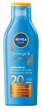 Sun Protects &amp; Tans Solar Milk 200 ml