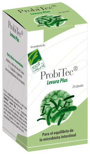 Probitec Levura Plus 20 Capsules