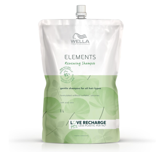 Elements Renewing Shampoo for all Hair Types Refill 1000 ml