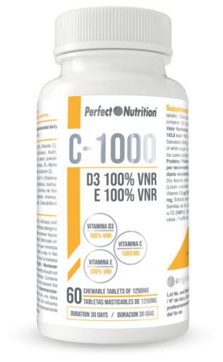 Vitamin C-1000 + Vit E + Vit D3 60 Tablets