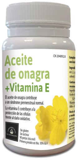 Evening Primrose Oil + Vitamin E 90 Pearls