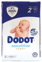 Sensitive Size 2 Diapers 4-8 Kg 58 Units