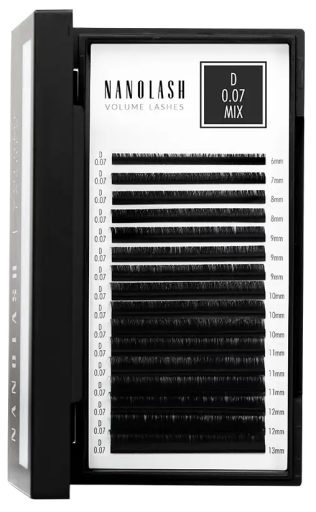 Volume Lashes False Eyelashes 0.07 D 1 Unit